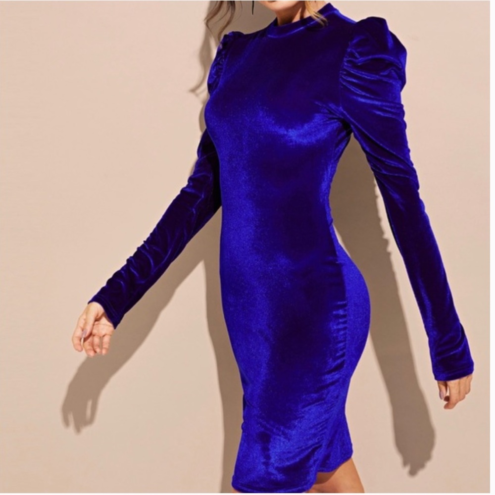 SHEIN Velvet Dress